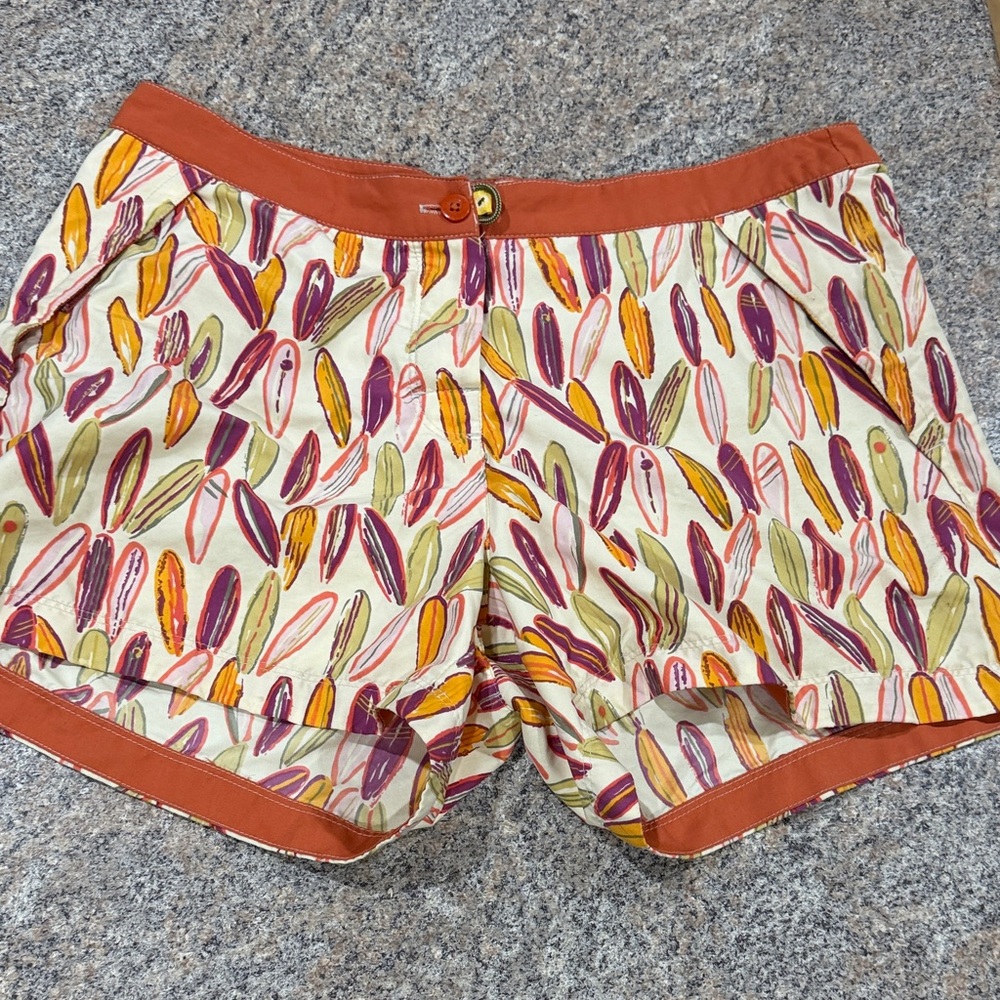 Aventura Colorful Patterned Women's Shorts size 10